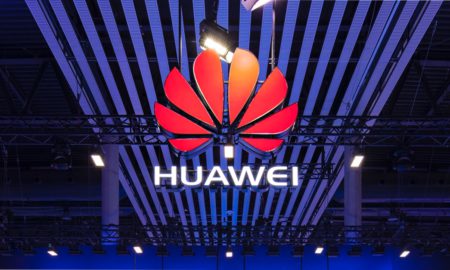 Huawei Logo Bunt Header