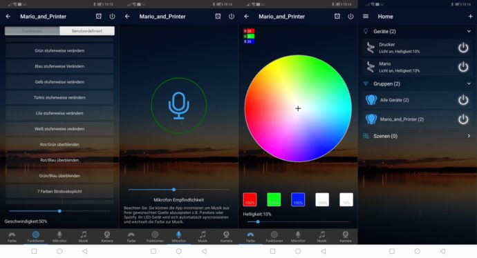 Led Stripe Wifi Rgb Controller App