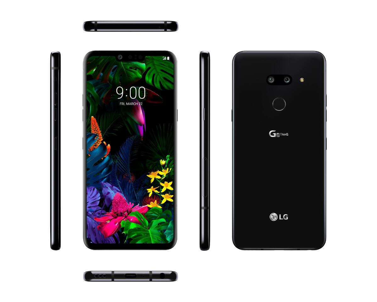 LG G8 ThinQ: Neues Pressebild und offizielles Wallpaper