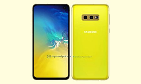 Samsung Galaxy S10e Gelb Leak