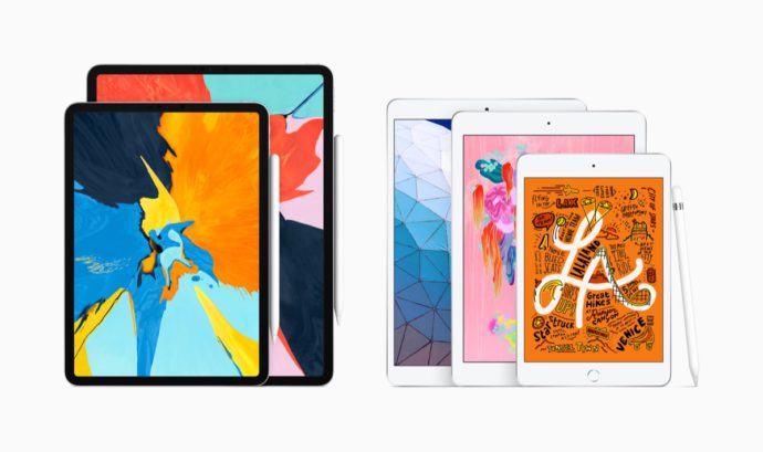 Apple Ipad Lineup 2019
