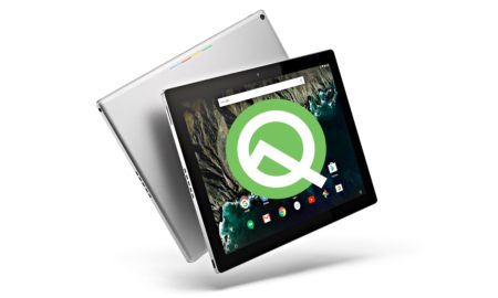 Google Pixel C Android Q Tablet Header