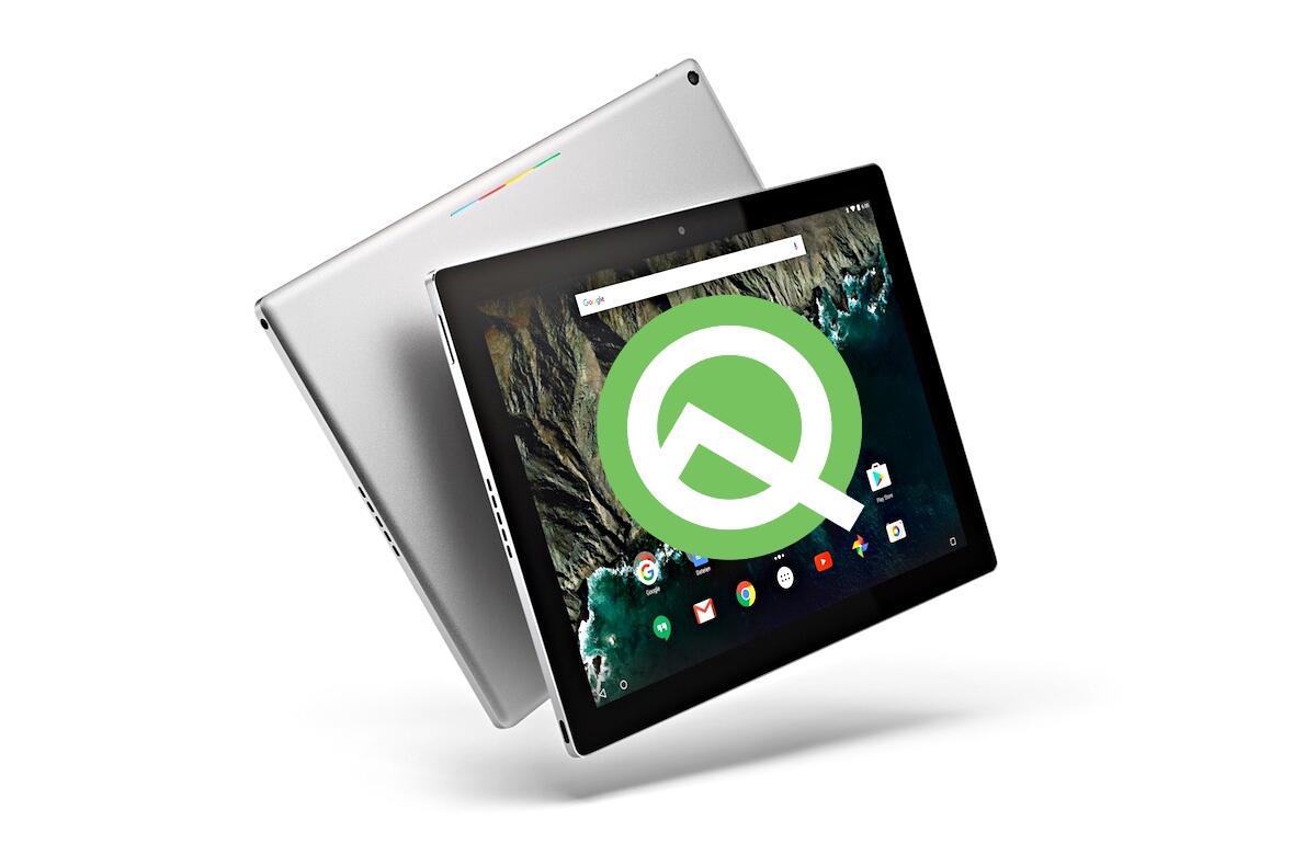 Google Pixel C Android Q Tablet Header