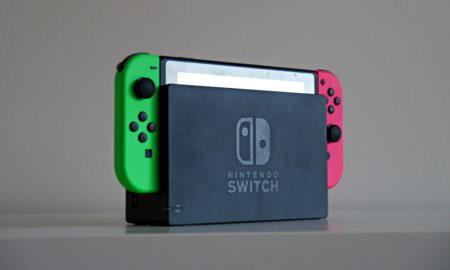 Nintendo Switch Neon Header