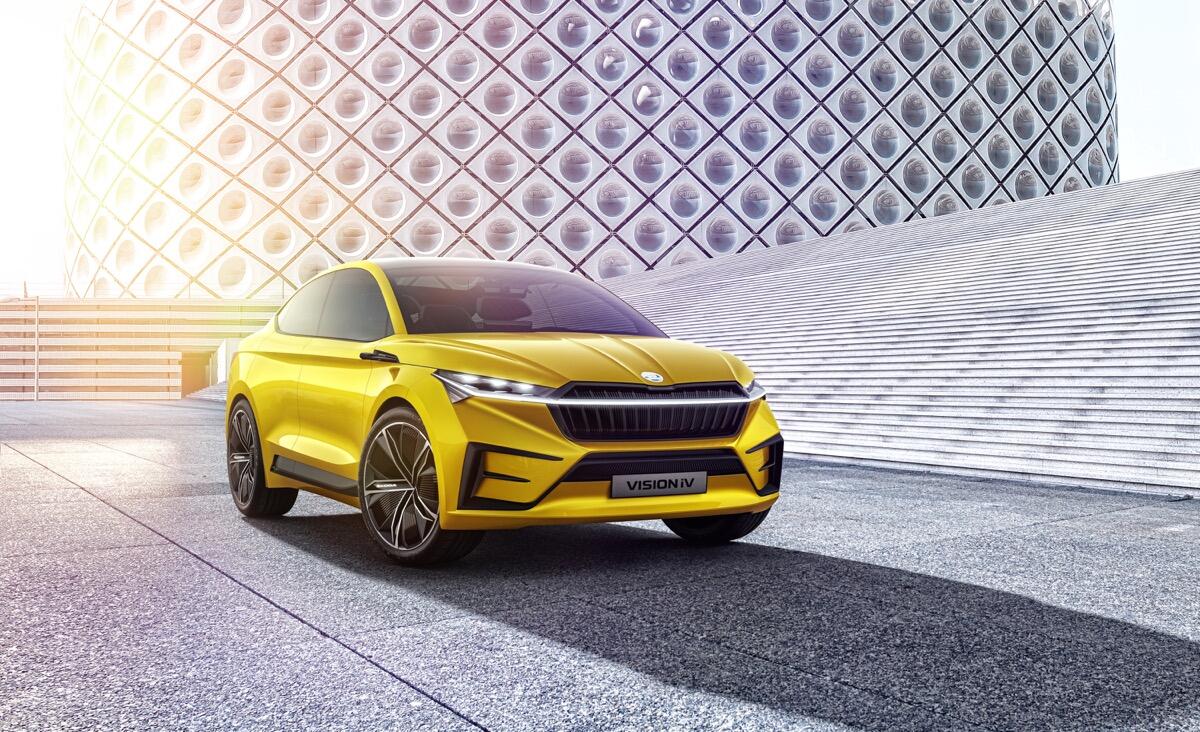 Skoda Vision Iv Front