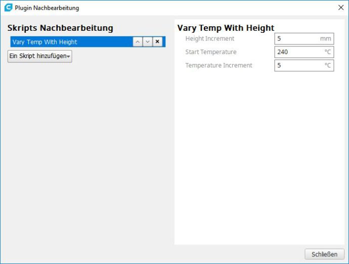 Vary Temp Height