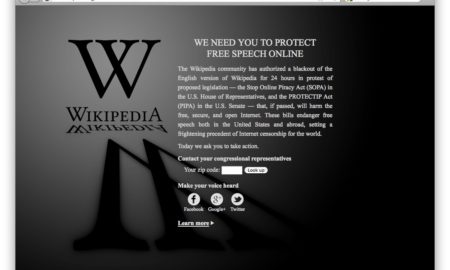 Wikipedia Sopa Protest Blackout 3