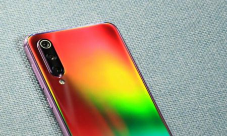 Xiaomi Mi 9 Regenbogen Teaser