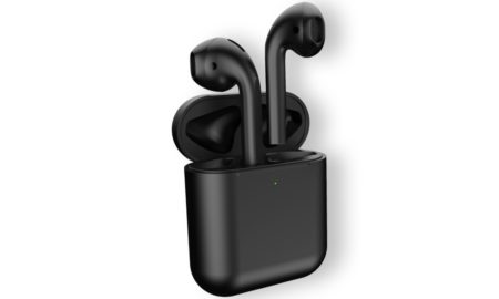 Airpods Schwarz Mockup
