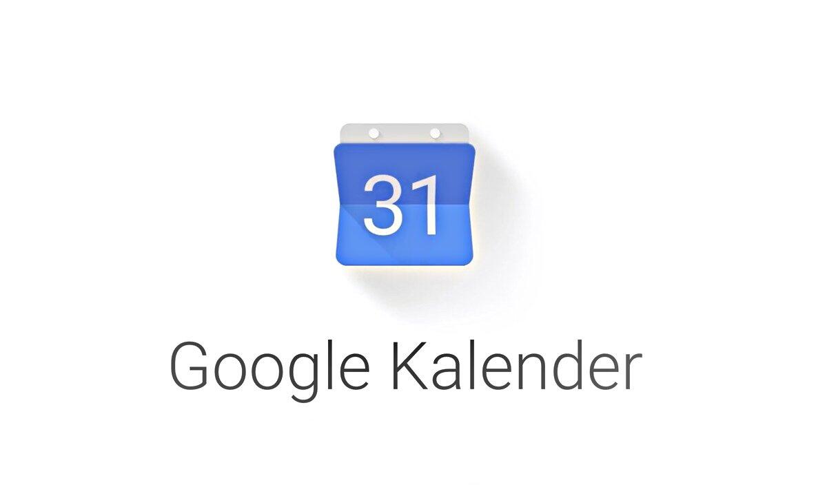 Google Kalender Logo Header