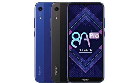 Honor 8a Pro Header