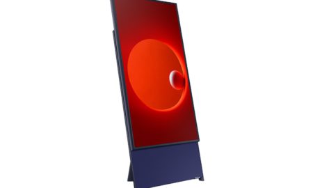 Samsung Sero Tv Hoch