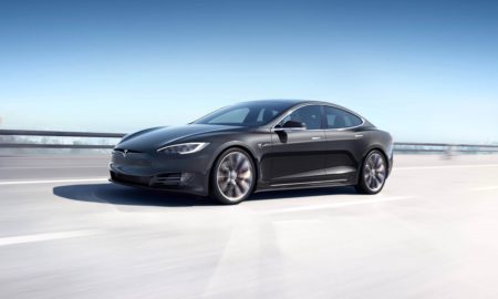 Tesla Model S Grau Header
