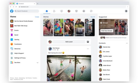 Facebook Design Neu