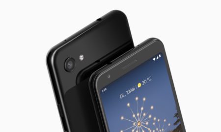 Google Pixel 3a Schwarz Header
