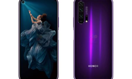 Honor 20 Pro Leak Lila