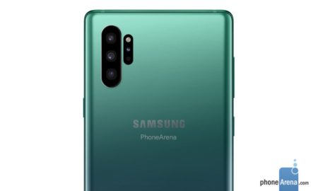 Samsung Galaxy Note 10 Mockup
