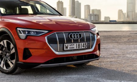 The Audi E Tron At Masdar City