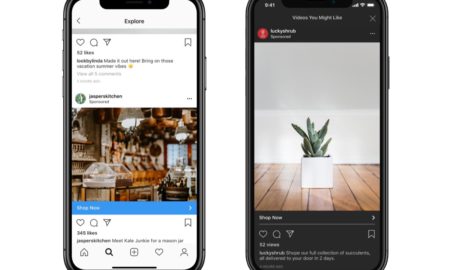 Instagram Werbung Header