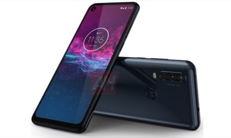Motorola One Action Blau Leak