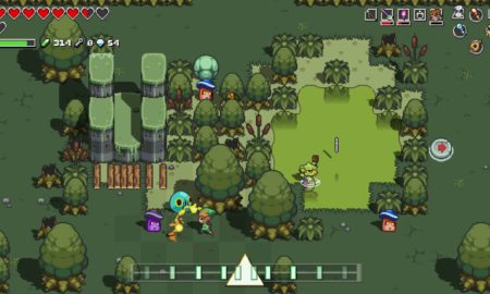 Nintendo Switch Zelda Crossover Screen2