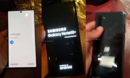 Samsung Galaxy Note 10 Plus Live Bilder Leak