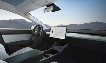 Tesla Model 3 Dispaly Header