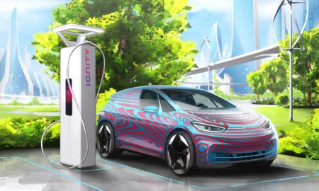 Id.3 And High Power Charging Station Of Ionity