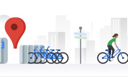 Google Maps Bikesharing