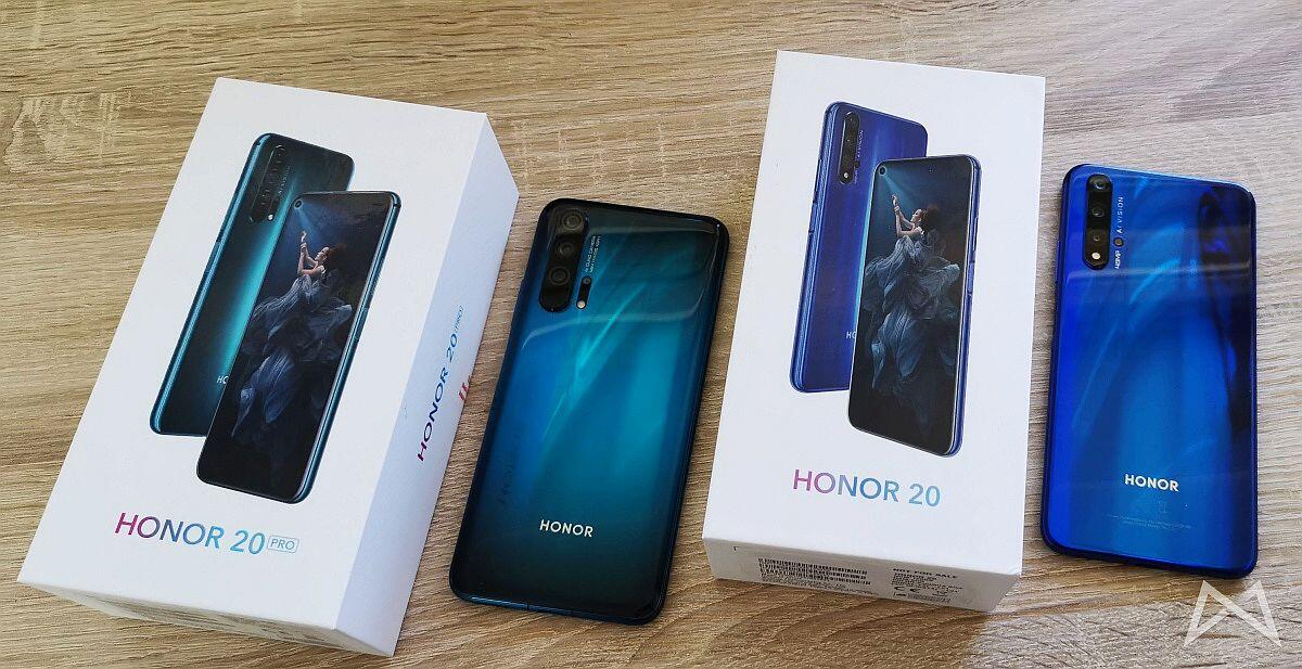 Honor 20 (Pro) ausgepackt