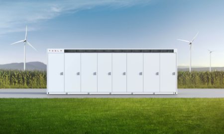 Tesla Megapack Header