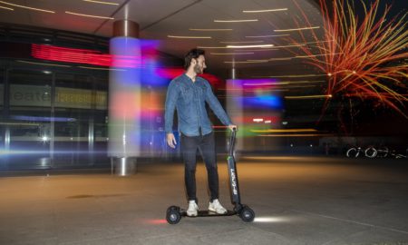 Audi Combines E Scooter With Skateboard