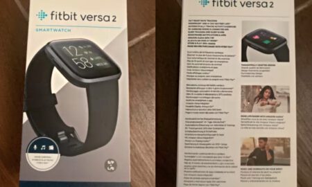 Fitbit Versa 2 Verpackung Leak