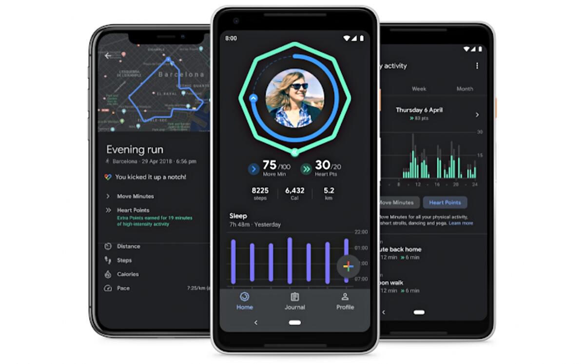 Google Fit bekommt Dark Mode und mehr