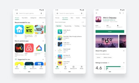 Google Play Store Header