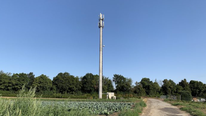 Vodafone 5G Sendemast.