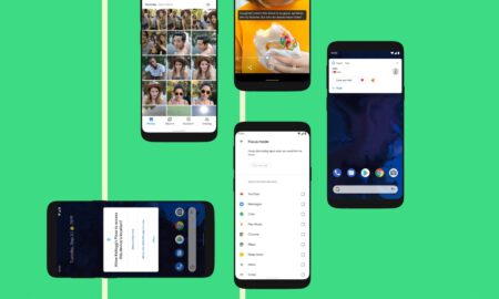 Android 10 Seite Header