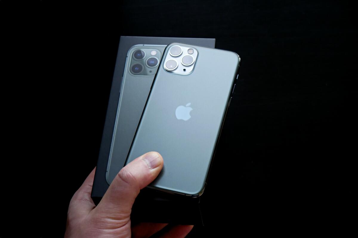 Apple Iphone 11 Pro Box Header