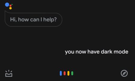 Google Assistant Dark Mode