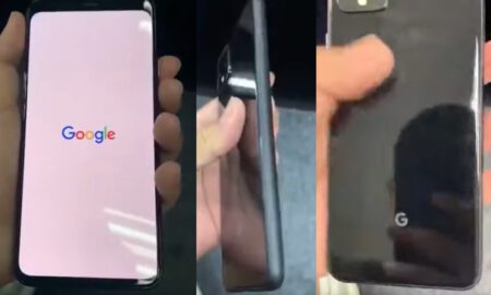 Google Pixel 4 Handson Leak