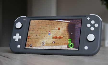 Nintendo Switch Lite Mario Odyssey Header