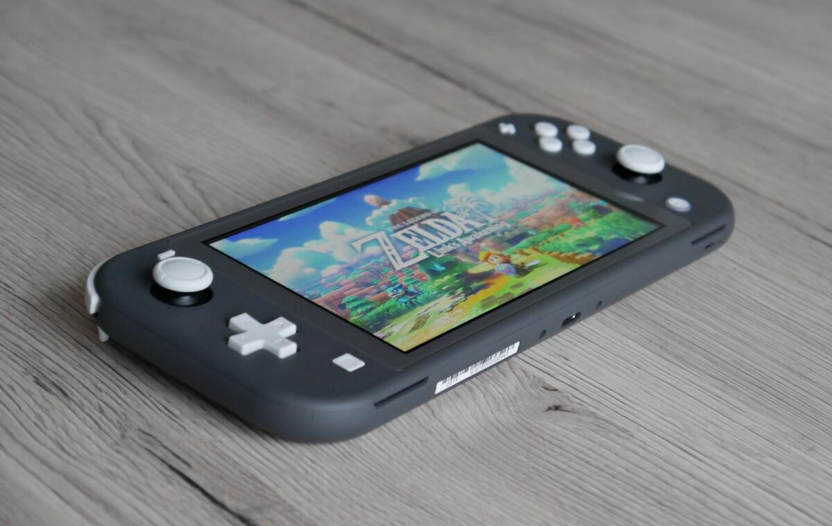 Nintendo Switch Lite Zelda Header