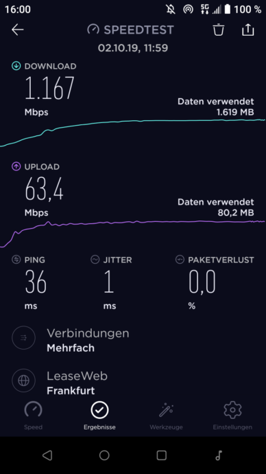 5g Speedtest