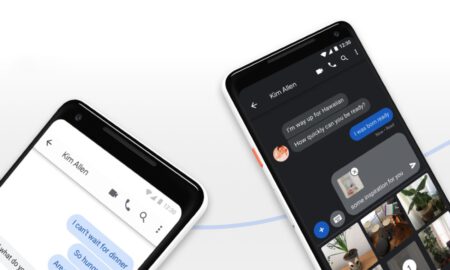 Google Messages Nachrichten Android Header