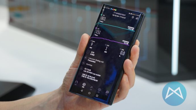 Huawei Mate X 5g Speedtest