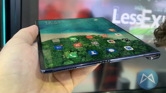 Huawei Mate X Displayfalte