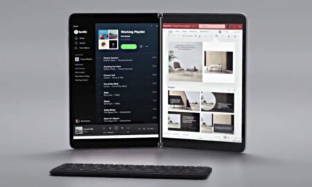 Microsoft Surface Neo Klappen