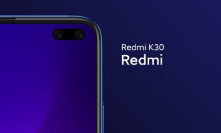 Redmi K30 Loch Display