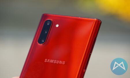 Aura Red Samsung Galaxy Note 10 5g Kamera