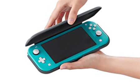 Nintendo Switch Lite Flip Cover Header